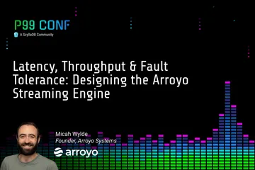 Latency, Throughput, Fault Tolerance: Designing the Arroyo streaming engine