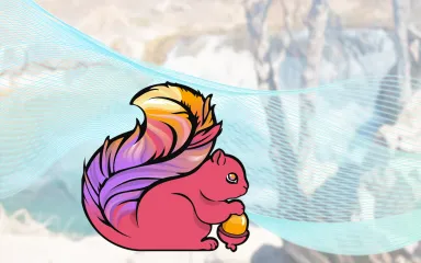 The Flink Squirrel mascot